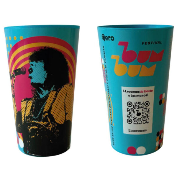 Ecovasos Bum Bum 4ta edición (Turquesa)